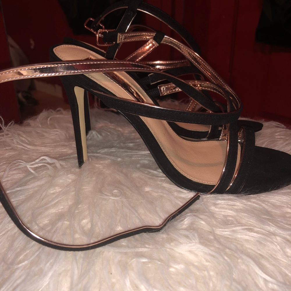 Office straps high heels